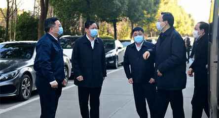 省委常委、苏州市委书记蓝绍敏来到万搏官方网页版-万搏(中国)调研
